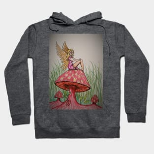 Fairy in the Magic Mushrooms Hoodie